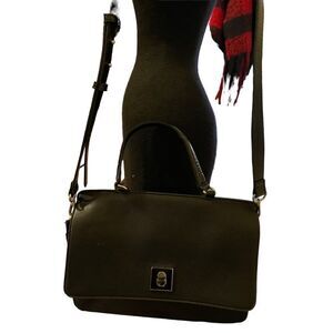 NWOT Black  bag ALFANI ~ Faux Leather